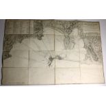 Map: Faden (Wm.) Plan of The Harbour of Cadiz: Surveyed by Brig. Don Vincent Tofino de San Miguel.