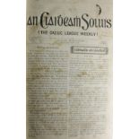 Periodical: An Claidheamh Soluis Weekly bilingual newspaper of the Gaelic League,