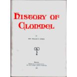 Burke (Rev. W.P.) History of Clonmel, 4to Waterford 1907. First Edn., engd. frontis red & bl.