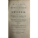 Sheridan (Chas. Francis) A History of the late Revolution in Sweden, 8vo D. 1778 First Edn., cont.