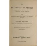 Darwin (Chas.) On the Origin of Species by Means of Natural Selection, L. 1861. Third Edn., hf.