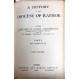 Maguire (V. Rev. Canon E.) A History of the Diocese of Raphoe, 2 vols. D. 1920 First Edn. illus.