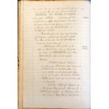 Important 19th Century Transcript of The Annals of Clonmanoise Manuscript: A folio volume bound