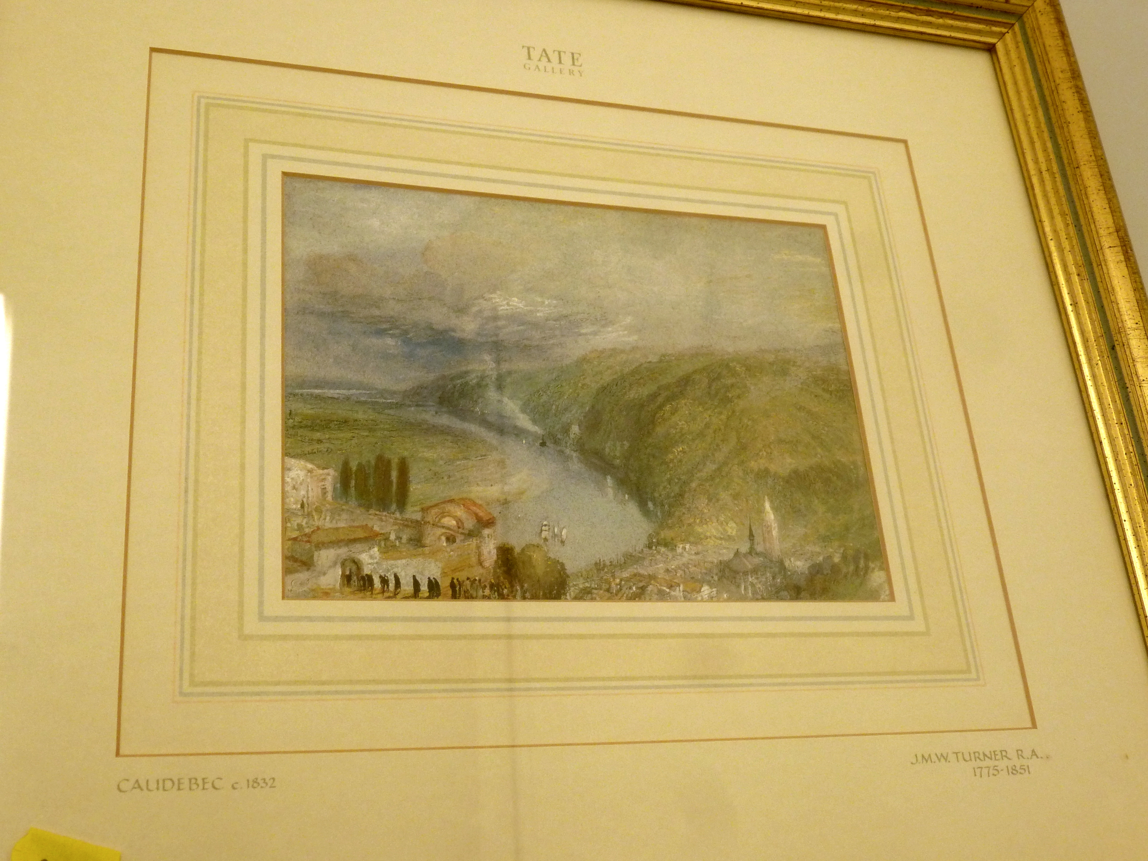 4 TATE GALLERY LIMITED EDITION J.M.W. TURNER 'WANDERINGS BY THE SEINE' PRINTS 908/5000 APPROX 5. - Image 8 of 9