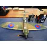 Spitfire Remote Control/Model War Plane, Wing Span 100cm Length 95cm