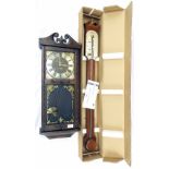 Shortland Bowen contemporary stick barometer (within original box with instructions); also a