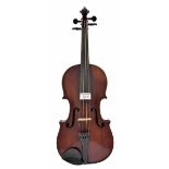 French Medio-Fino violin, 14", 35.60cm