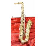 Armstrong USA 3100 gold lacquered tenor saxophone, case