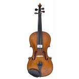 German violin labelled Jacobus Stainer..., circa 1900, 14", 35.60cm