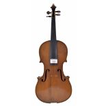 Early 20th century violin, 14 1/16", 35.70cm