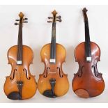 Three contemporary violas (3)