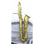 Good Orsi 119F bass saxophone, no. 4269, case