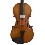 Interesting Italian violin from the workshop of Romeo Antoniazza, labelled Antoniazzi Romeo