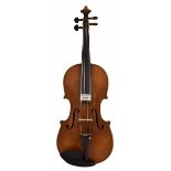 Good violin labelled Jan Basta..., 14 1/4", 36.20cm