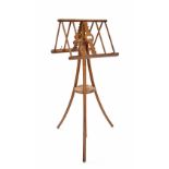 19th century bentwood duet music stand