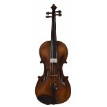 German violin stamped Stainer below the button, circa 1900, 14 1/16", 35.70cm