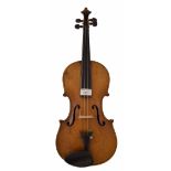 Late 19th century German violin, 14 5/16", 36.40cm