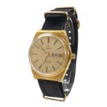 Omega Seamaster automatic gold plated and stainless steel gentleman's wristwatch, circa 1979, ref.