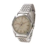 Rolex Oyster Precision stainless steel gentleman's bracelet watch, ref. 5024, ser. no. 61xxxx,