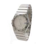 Omega Constellation stainless steel gentleman's bracelet watch, ref. 396.1201, no. 59303353,