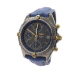 Breitling Chronomat automatic stainless steel gentleman's wristwatch, ref. B13047, serial no. 1