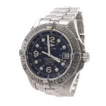 Breitling Superocean Chronometer automatic stainless steel gentleman's bracelet watch, ref.