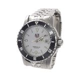 Tag Heuer 1500 Series Professional 200m stainless steel gentleman's bracelet watch, ref. WD1213-G-