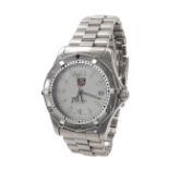 Tag Heuer 2000 Series Professional 200m mid-size stainless steel gentleman's bracelet watch, ref.