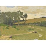 Hans Iten R.U.A (1874-1930) - 'The Valley of the Creuse, France', inscribed verso, 'original