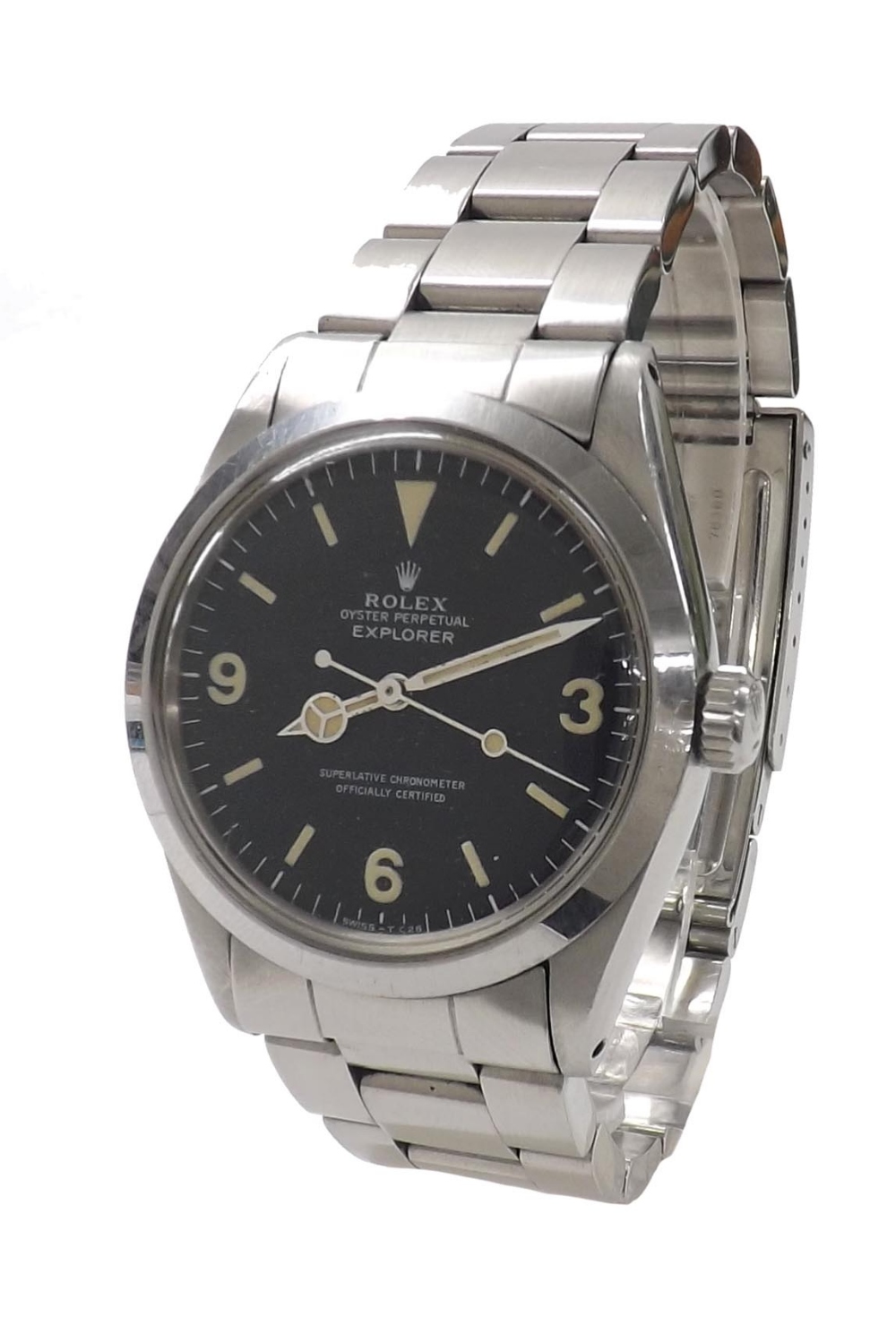 Rolex Oyster Perpetual Explorer stainless steel gentleman's bracelet watch, ref. 1016, circa 1983, - Image 2 of 17