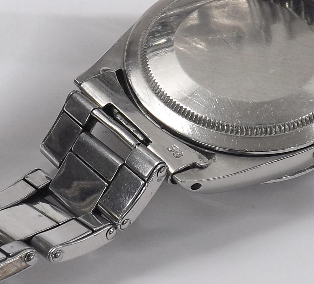 Rare Rolex Oyster Perpetual Explorer Underline stainless steel gentleman's bracelet watch, ref. - Image 11 of 16