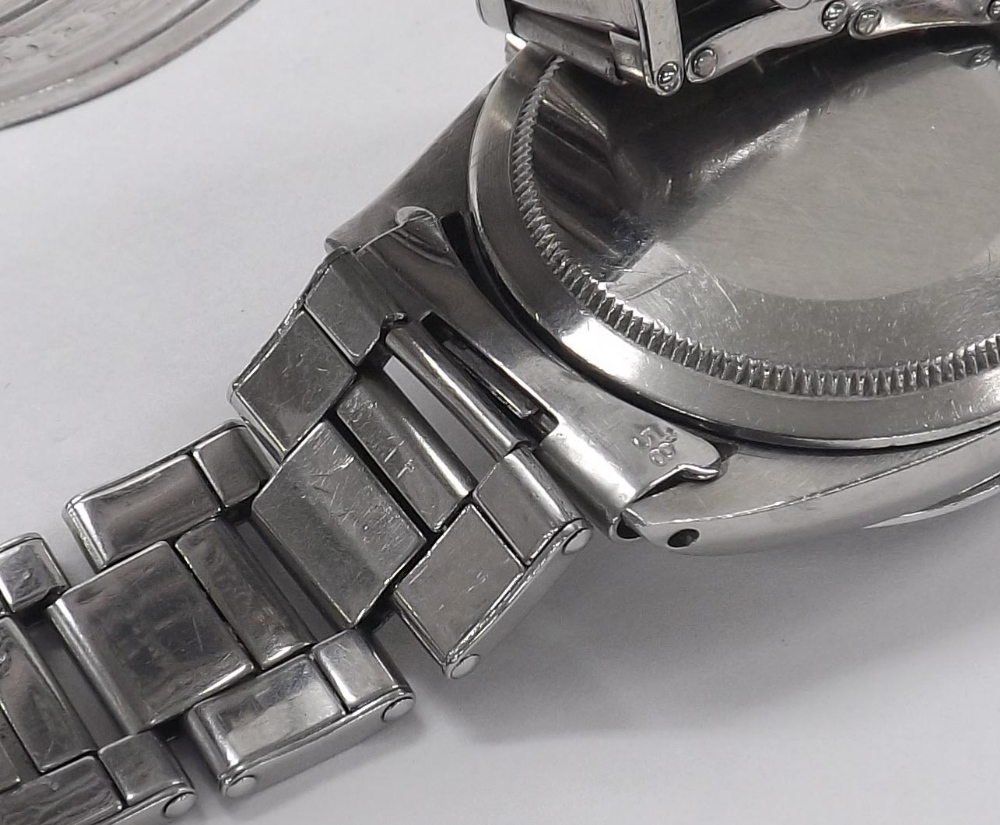Rare Rolex Oyster Perpetual Explorer Underline stainless steel gentleman's bracelet watch, ref. - Image 10 of 16