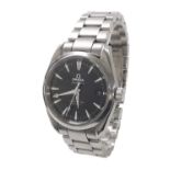 Omega Seamaster Aqua Terra Co-Axial Chronometer automatic stainless steel gentleman's bracelet