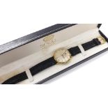 Jaeger LeCoultre Club gold plated and stainless steel gentleman's wristwatch, case no. 1163356