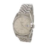 Rolex Oyster Perpetual Date Chronometer stainless steel gentleman's bracelet watch, ref. 6534, circa