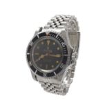 Rolex Oyster Perpetual Submariner stainless steel gentleman's bracelet watch, ref. 5513, circa 1978,