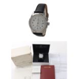 IWC Mark XV Pilot's automatic stainless steel gentleman's wristwatch, serial no. 2844xxx, white dial