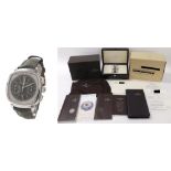 Patek Philippe Complications Chronograph 18ct white gold wristwatch, ref. 7071G-010, Roman and