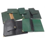 Selection of Rolex wallets and card holders (8)