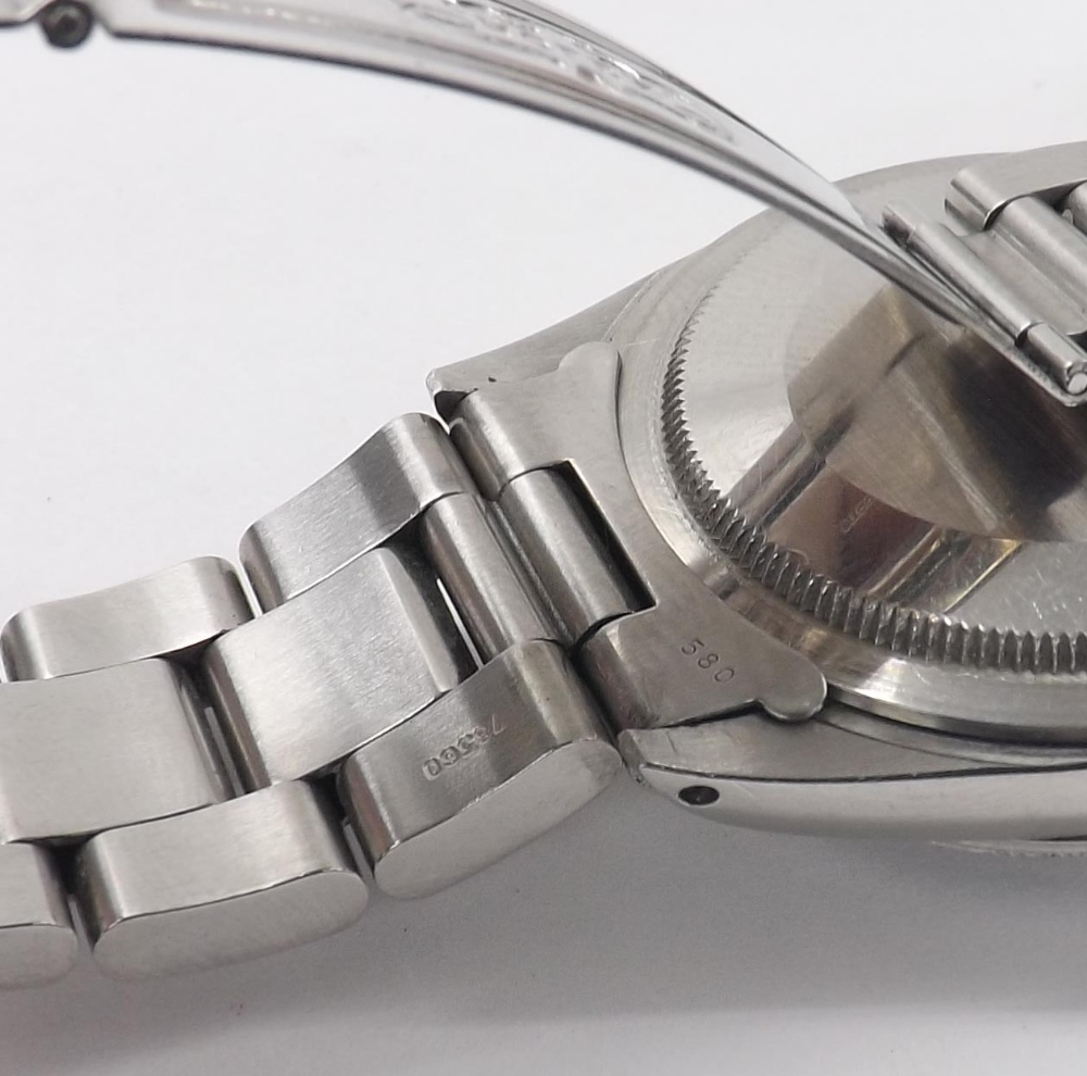 Rolex Oyster Perpetual Explorer stainless steel gentleman's bracelet watch, ref. 1016, circa 1983, - Image 13 of 17