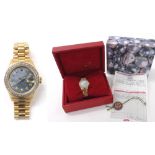 Rolex Oyster Perpetual Datejust 18ct lady's bracelet watch, ref. 69178, circa 1994, serial no.