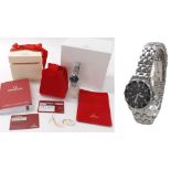 Omega Seamaster Professional Diver 300m lady's stainless steel bracelet watch, ref.