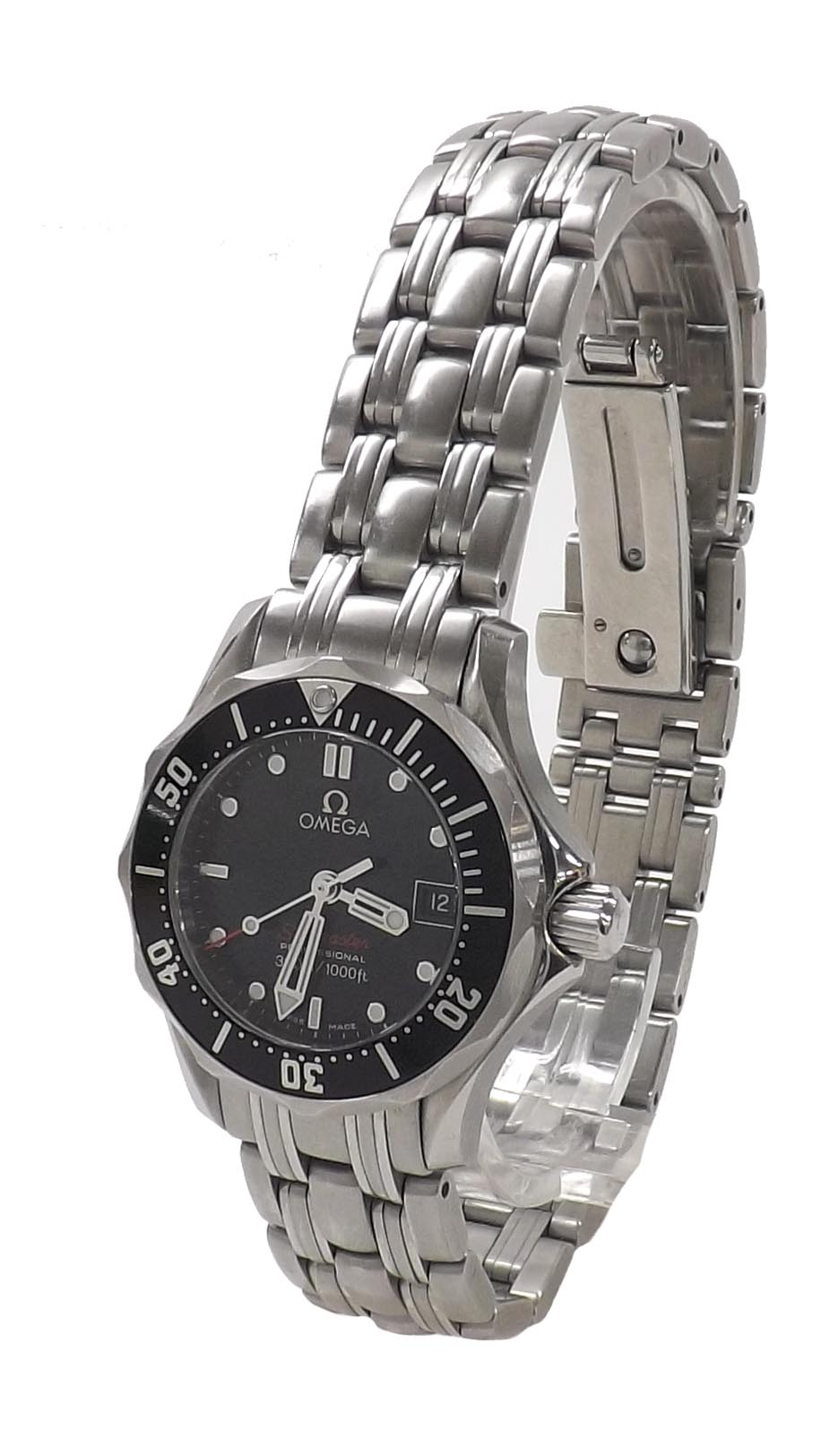 Omega Seamaster Professional Diver 300m lady's stainless steel bracelet watch, ref. - Image 3 of 4