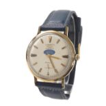 Longines Admiral 1200 automatic 10k gold filled gentleman's wristwatch, the silvered dial branded '