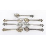 Seven Rolex Bucherer of Switzerland teaspoons