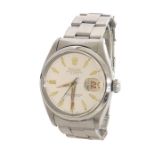 Rolex Oyster Perpetual Date Chronometer stainless steel gentleman's bracelet watch, ref. 6534, circa