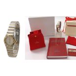 Omega Constellation gold and stainless steel lady's bracelet watch, ref. 1262300, circa 2002, serial