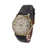 Omega 10k gold filled automatic gentleman's wristwatch, ref. KM6323, circa 1971, no. 117108, the