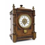 John Davidson's Patent automatic memorandum clock, the hinged top retaining the original 'Directions