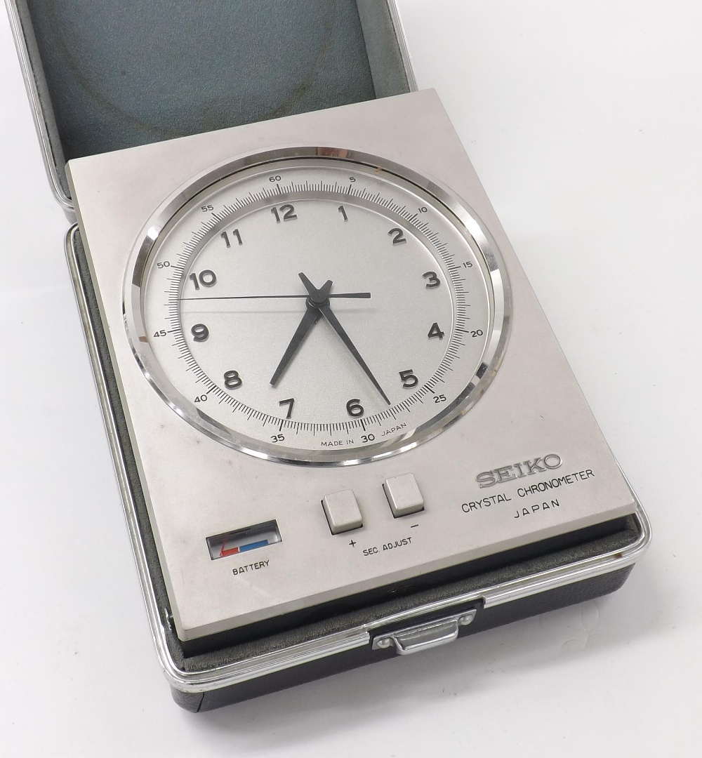 Seiko crystal marine chronometer, serial no. 23949, the 